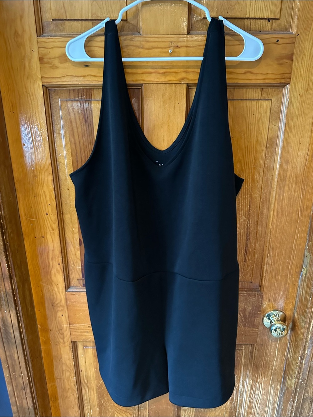 a new day Black Sleeveless Scoop Neck Romper